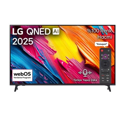 LG 65QNED70 65 inç 165 cm 4K Smart TV AI Sihirli Kumanda webOS25,Uydu Alıcılı